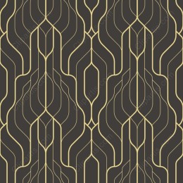 Elegant Gold Intertwining Pattern