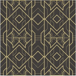 Art Deco Elegance - Geometric Pattern