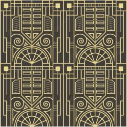Art Deco Geometric Pattern