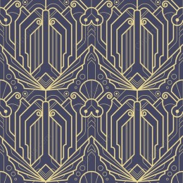 Art Deco Geometric Seamless Pattern
