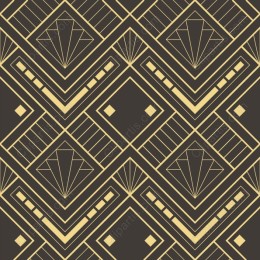 Art Deco Geometric Pattern