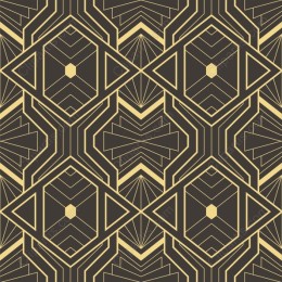 Geometric Gold Pattern