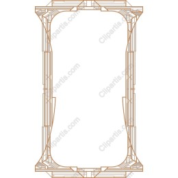 Elegant Geometric Frame