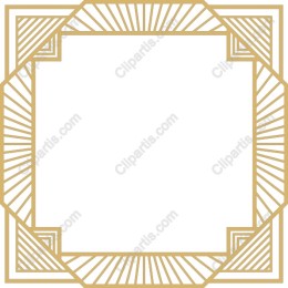 Elegant Art Deco Frame