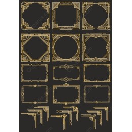 Art Deco Elegance: Premium Collection