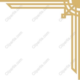 Golden Art Deco Corner