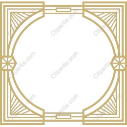 Elegant Art Deco Frame