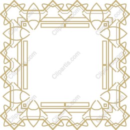 Elegant Geometric Border
