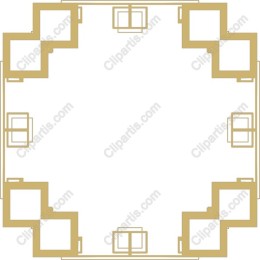 Elegant Geometric Frame