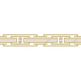 Elegant Art Deco Border