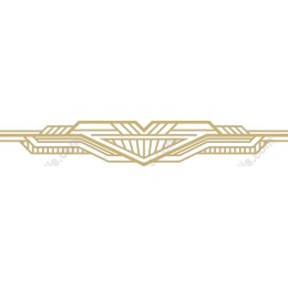 Art Deco Gold Divider