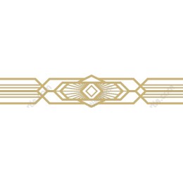 Elegant Vintage Art Deco