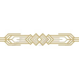 Gold Geometric Decorative