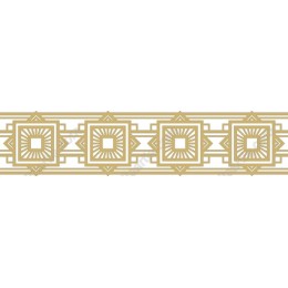 Elegant Art Deco Golden Pattern