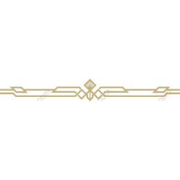 Elegant Geometric Gold