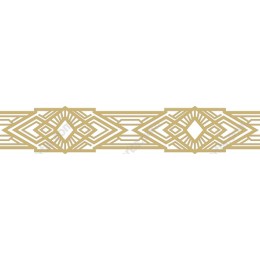 Art Deco Gold Border