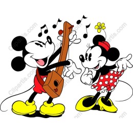 Charming Cartoon Mouse Serenade