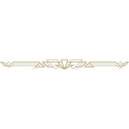 Art Deco Golden Border