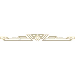 Art Deco Geometric Border