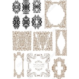 Ornate Frame Set - Elegant
