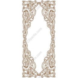 Ornate Floral Frame