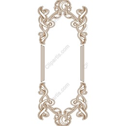 Vintage Floral Frame