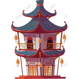 Traditional Asian Pagoda