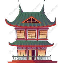 Traditional Asian Pagoda