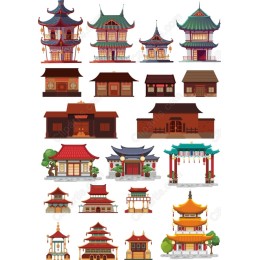 Eastern Architecture Set - Bundle