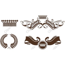 Royal Elegance: Crown and Flourish Collection