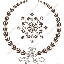 Elegant Floral Wreath
