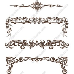 Elegant Ornate Flourishes Set