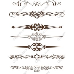 Elegant Ornate Borders Set