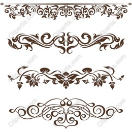 Elegant Ornate Borders Collection