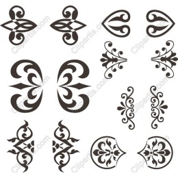 Ornate Flourishes Collection - Elegant Decorative