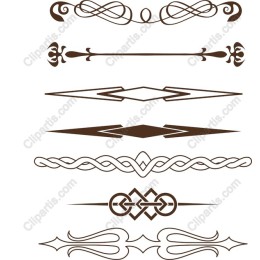 Elegant Ornate Flourishes Set