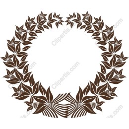 Elegant Leaf Wreath