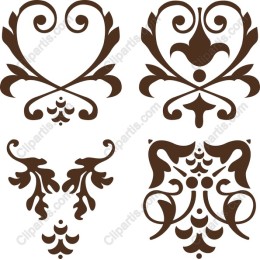 Ornate Floral Set