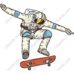 Astronaut Skateboard