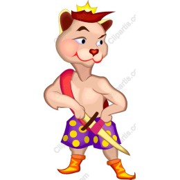 Playful Bear Warrior