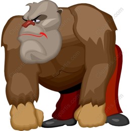 Fierce Muscular Creature