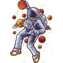 Astronaut Basketball Adventure