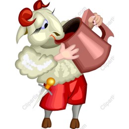 Playful Sheep Pouring