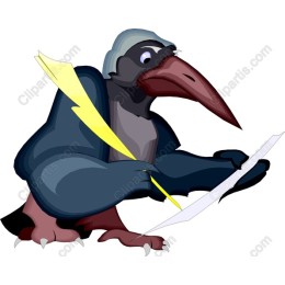 Whimsical Raven