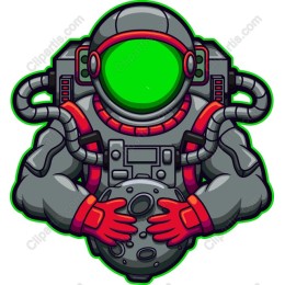 Astronaut Holding Moon