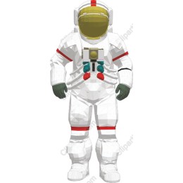 Low-Poly Astronaut