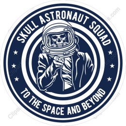 Skull Astronaut Squad