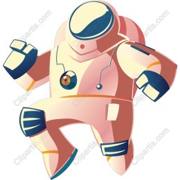 Vibrant Astronaut