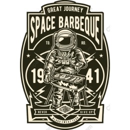 Space Barbeque Astronaut