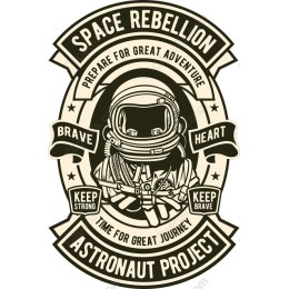 Space Rebellion Astronaut